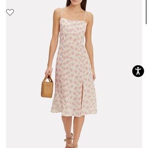 Intermix Olivia Printed Silk Dress